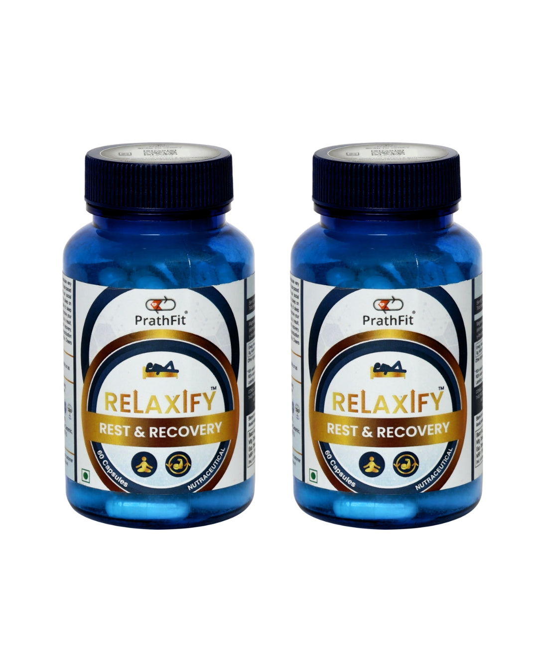 Relaxify by PrathFit | Rest & Recovery - GABA + Mg Glycinate
